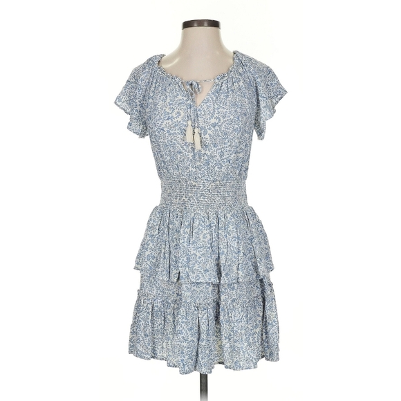 Patrons Of Peace Boho Tiered Tassel Paisley Print Medium Women's - Picture 1 of 9